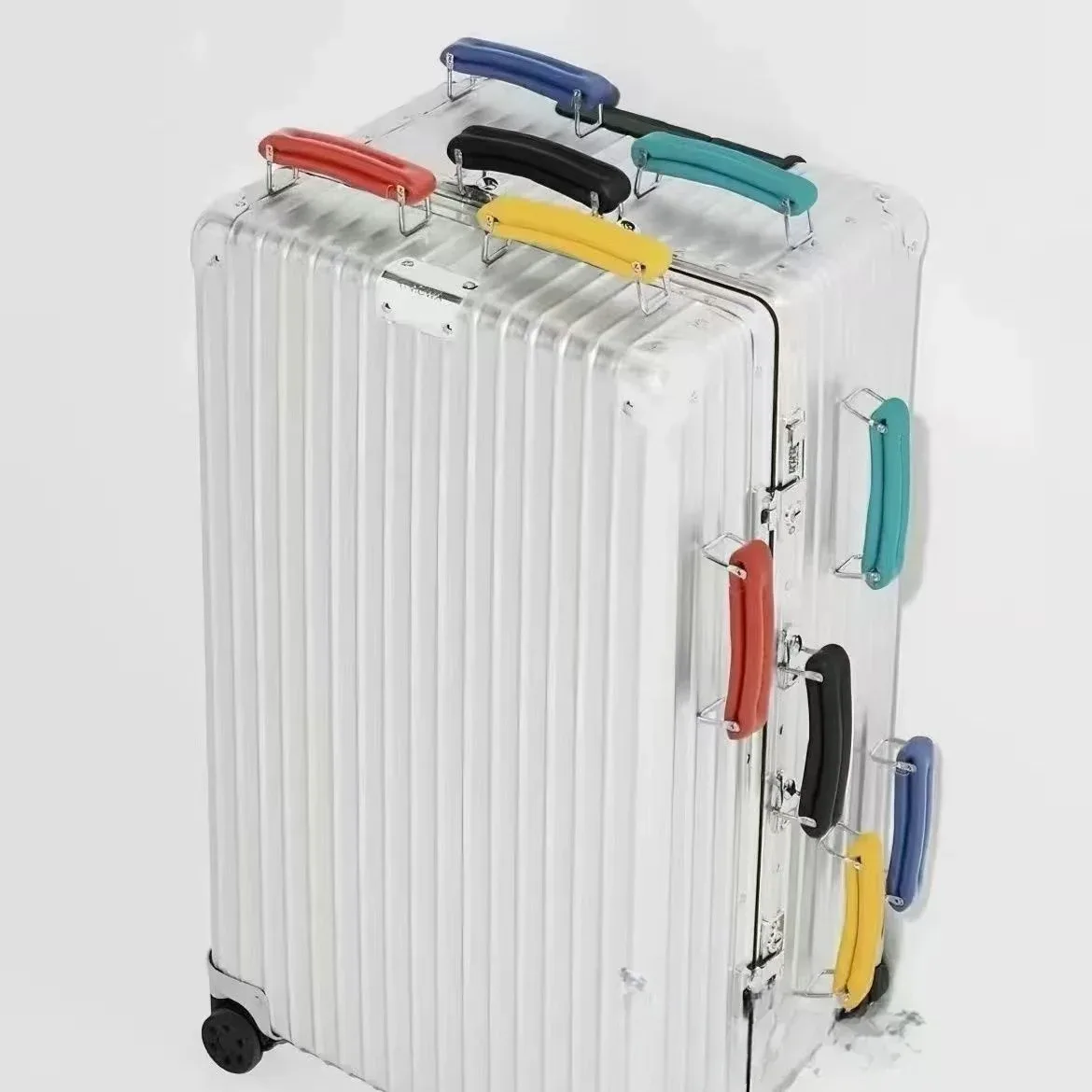 poignées de bagages adaptées à rimowa, poignée en cuir classique de remplacement, valise de voyage en aluminium, réparation d'accessoires