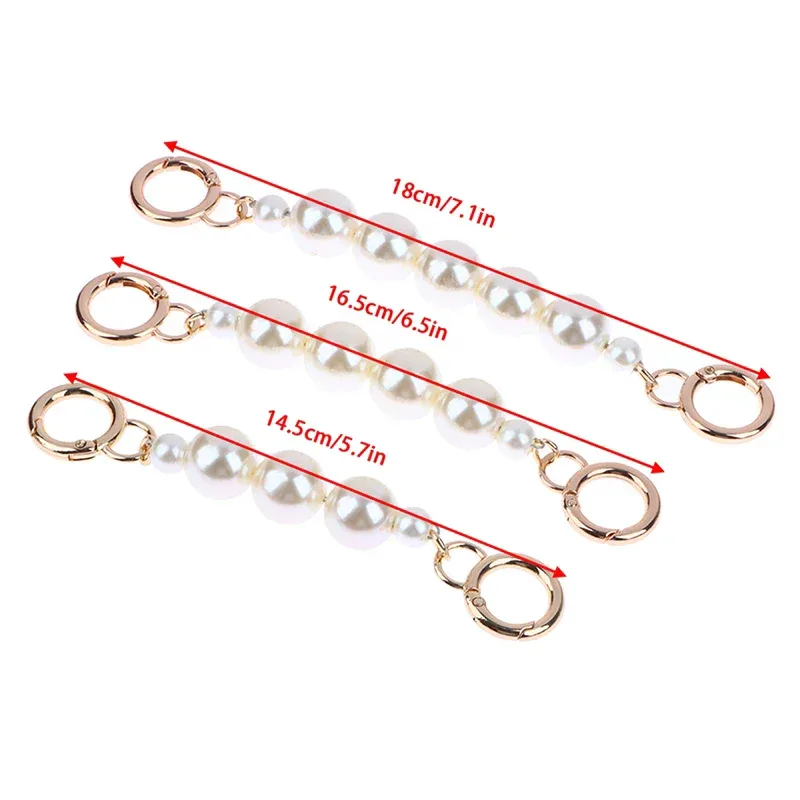 chaîne d'extension pour sac, bandoulière en perles pour sac à main, boucle de suspension, breloque chaîne diy, accessoires pour sac à bandoulière