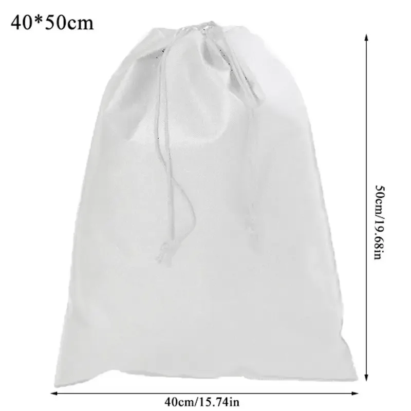 sac à chaussures de voyage portable anti-poussière avec cordon de serrage, organisateurs de pochettes, sacs de rangement de chaussures non tissés pour chaussures de sport et bottes