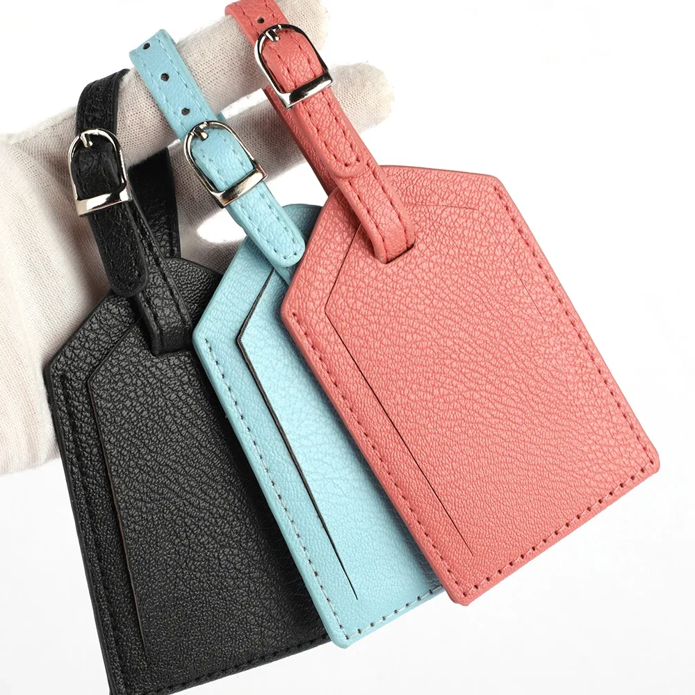 étiquette de bagage personnalisée pour valise de voyage, nom et adresse, porte-étiquette de bagage, étiquettes d'embarquement portables, accessoires de voyage