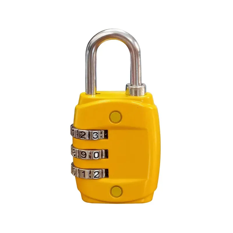 mini cadenas à combinaison à 3 chiffres en alliage de zinc, disponible en plusieurs couleurs, serrure à code de sécurité pour bagages, valises, sacs à dos, tiroirs et armoires