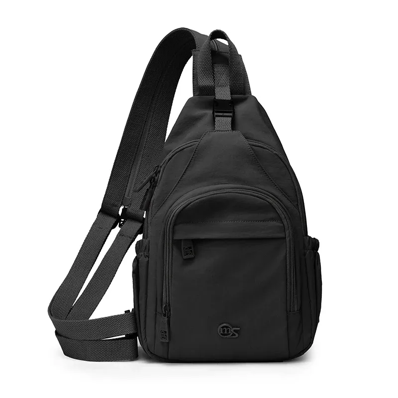 sac à bandoulière multifonctionnel 3-en-1 pour femme, convertible en petit sac à dos et sac banane, sac à main léger en nylon