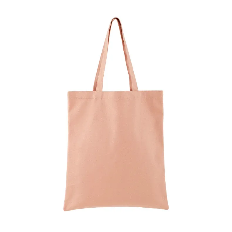 sac fourre-tout en toile vierge personnalisable avec logo, vente en gros, sac de shopping écologique coloré et tendance