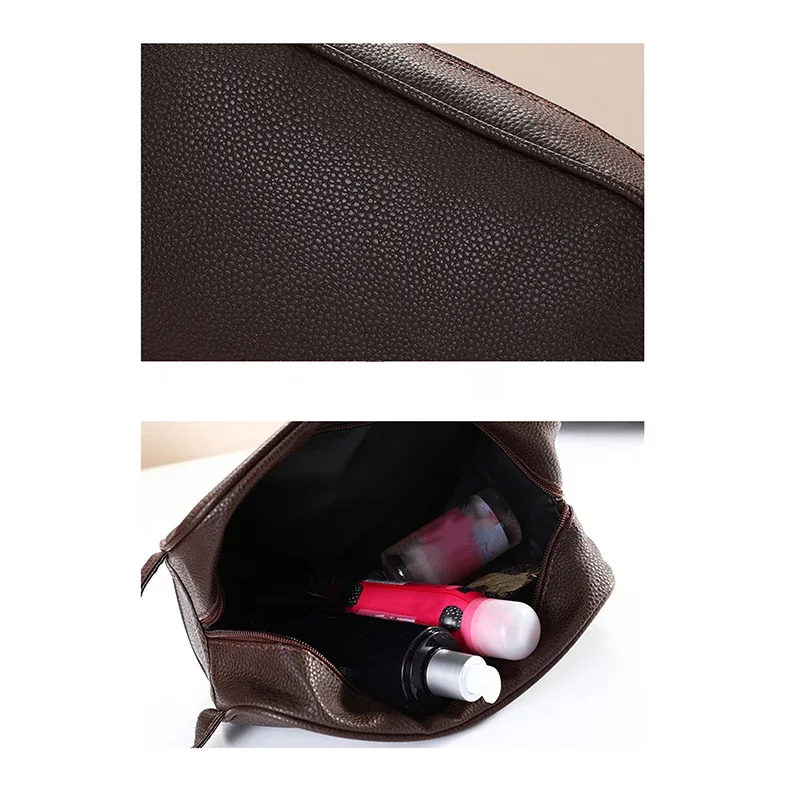 sac à cosmétiques pour femmes, sacs de lavage à main à la mode, rangement de voyage portable pour dames, sac organisateur de rouge à lèvres, nouvelle collection 2024