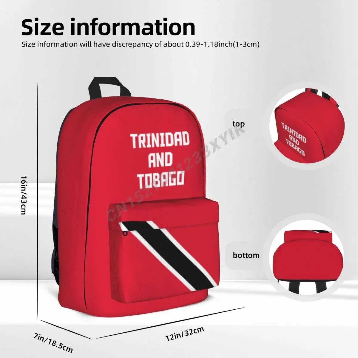 sac à dos unisexe trinidad et migrant il y a, cartable stitch, sacoche pour ordinateur portable, sac de voyage, cadeau mochila