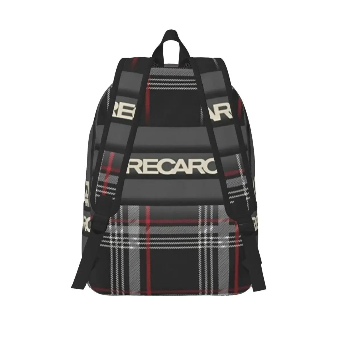 sac à dos d'étudiant recaros à carreaux écossais, sac d'école, sac à dos de randonnée, sac de voyage pour hommes et femmes, sac à bandoulière