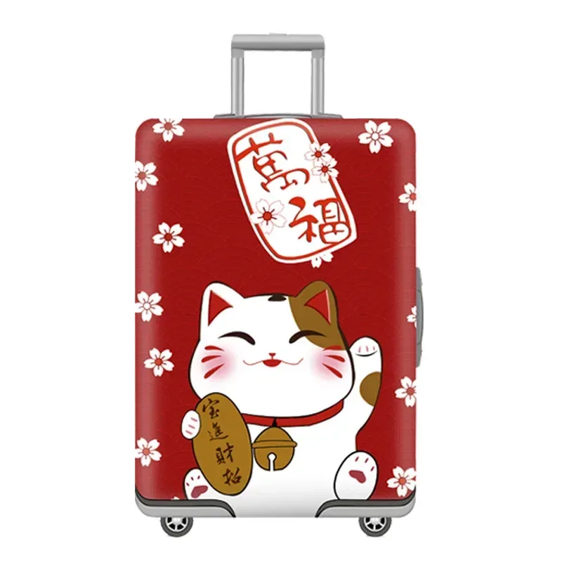 juste de bagage élastique pour enfants, housse de bagage de voyage, housse de bagage de dessin animé, accessoires de voyage