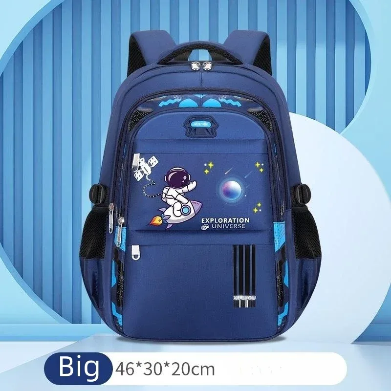 sacs à dos scolaires pour garçons, sac à bandoulière bagutte, protection dorsale pour enfants, léger, grande capacité, nouveau modèle astronaute, imperméable pour enfants