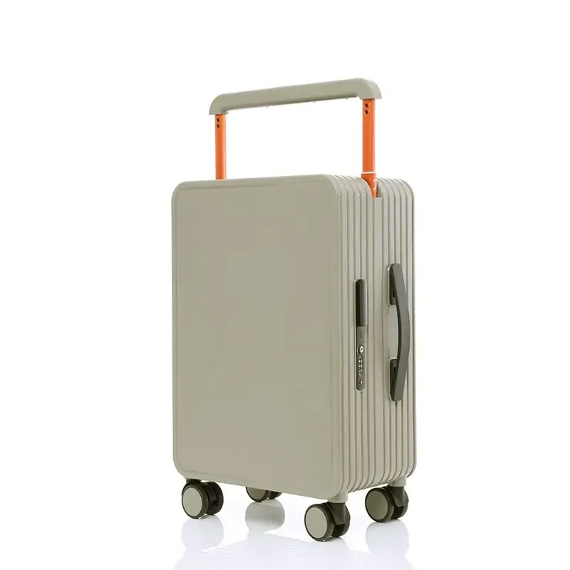 valise à traction large, valise à tirer pour femme, valise de voyage pour homme, vérifiée en boîte, valise d'embarquement de 20 pouces 24 pouces, vérifiée en