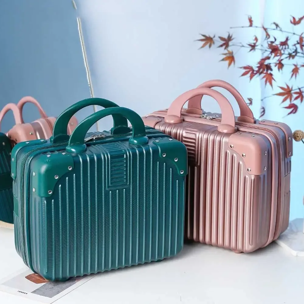 ventes flash : valise de voyage 14 pouces, mini trousse de maquillage, boîte à cosmétiques pour femmes