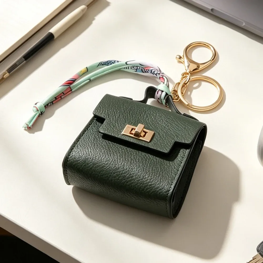 mini sac à dos porte-clés en cuir pu, petit porte-monnaie, petit ornement suspendu pour sacs à dos et sacs à main