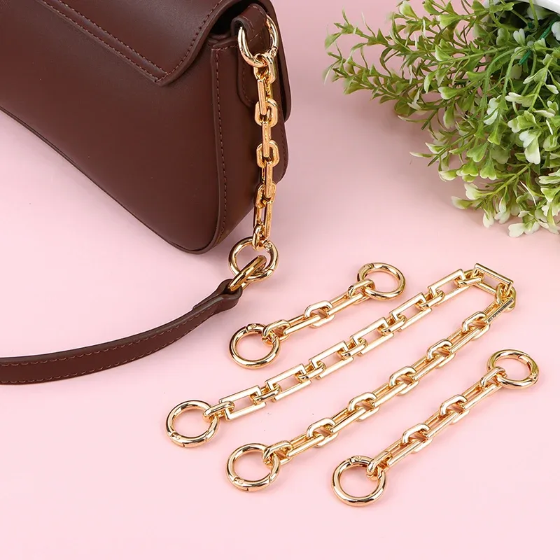 chaîne d'extension pour sac, chaîne de remplacement diy pour sac à bandoulière, accessoires de sac à main, breloques pour sac à bandoulière