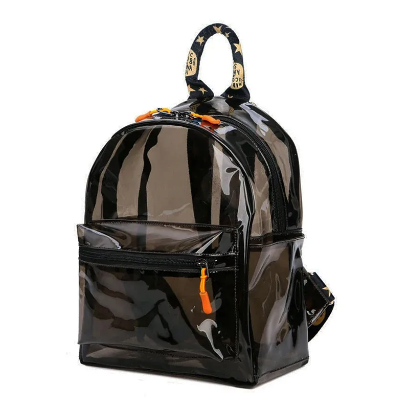 tinat fashion – sac à dos transparent pour femmes, mini sac à dos mignon de voyage, sac à dos d'école, sac d'étudiant pour filles, mochila pour enfant