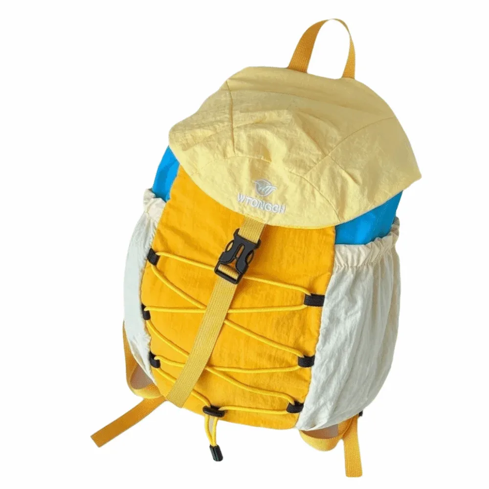 sac à dos de sport créatif à cordon de serrage, léger, grande capacité, bretelles d'épaule résistantes à l'usure, fermeture à cordon de serrage