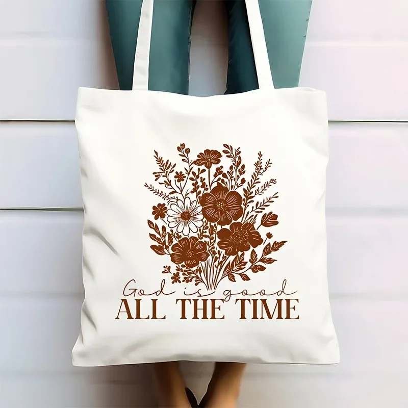 sac à main à motifs floraux, sac à bandoulière spacieux et robuste, sac de shopping, adapté aux voyages, au shopping et à un usage quotidien