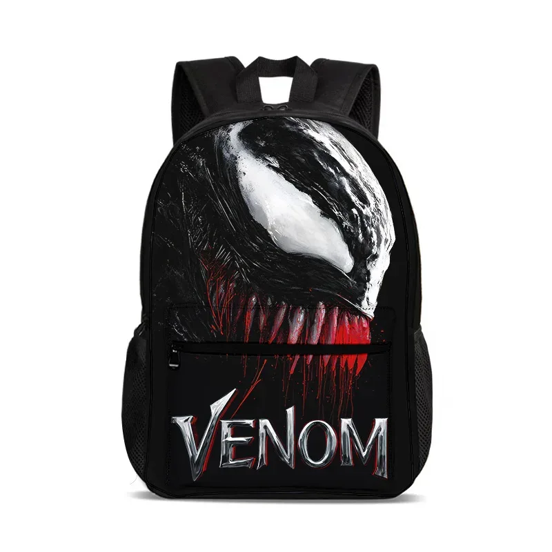 sac à dos venom school de grande capacité, sac à dos d'école à la mode, cadeau pour enfants, pratique et multifonctionnel