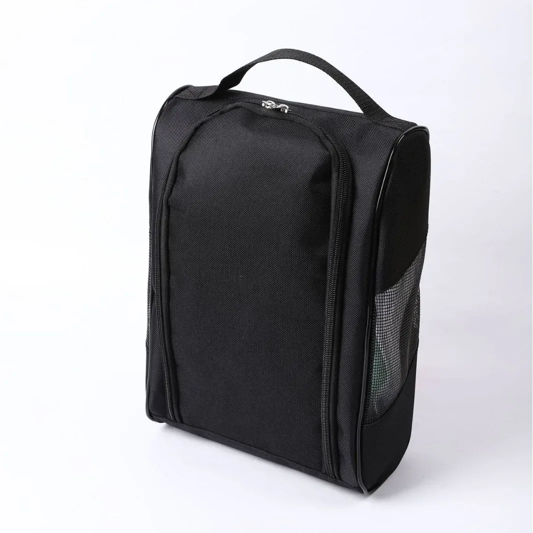 sac à chaussures de golf portable, sac à main en tissu oxford de haute qualité, imperméable, anti-poussière, léger, sac de rangement pour chaussures de football et de tennis