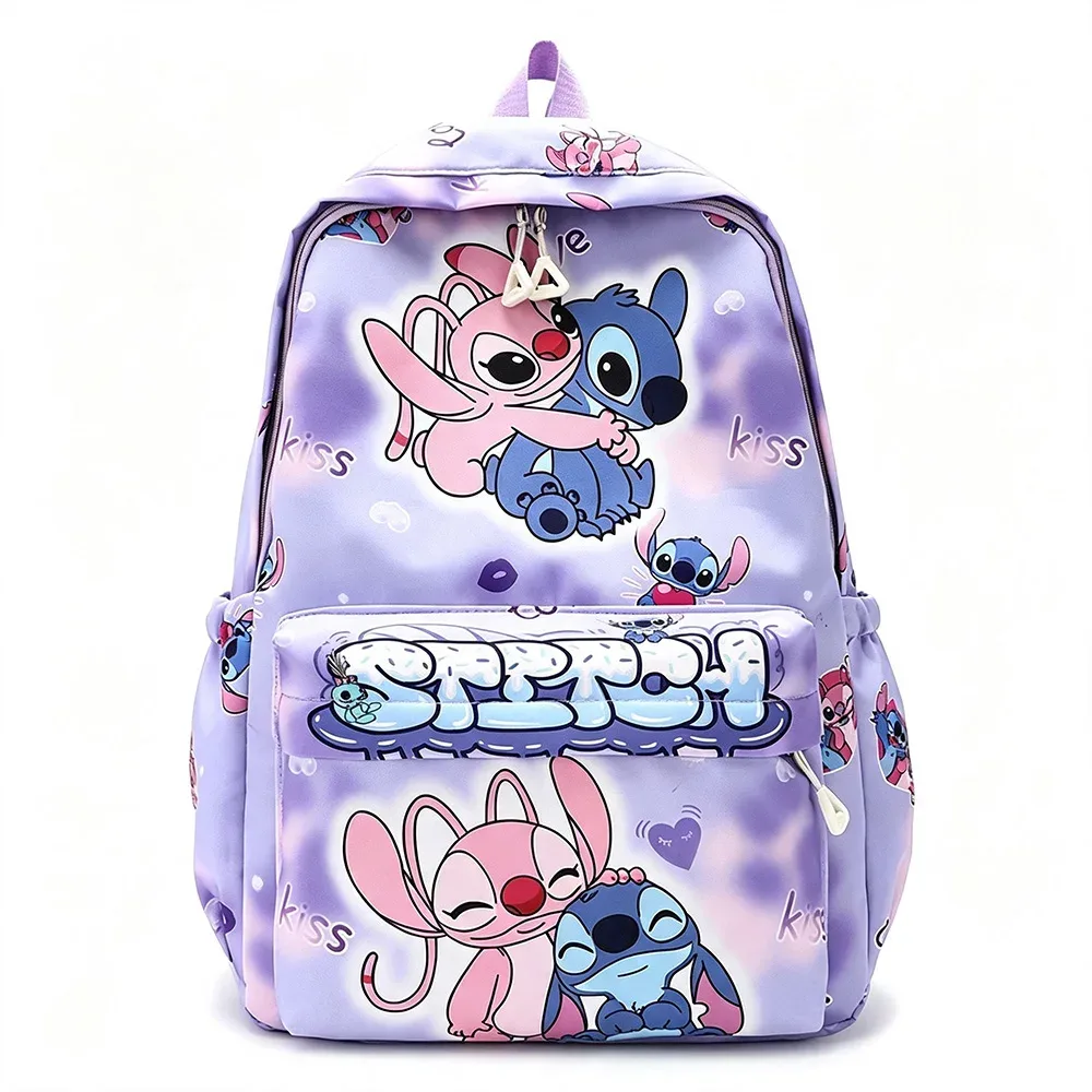 sac à dos scolaire grande capacité à double bretelle, motif dessin animé, pour loisirs en extérieur, cadeau de collection charmant pour étudiants