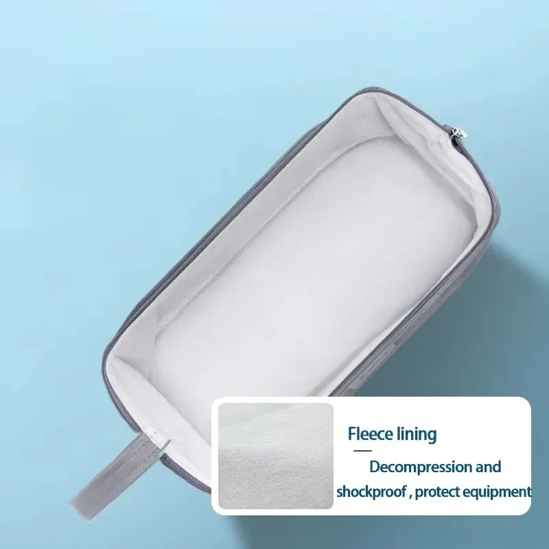 étui de transport pour sèche-cheveux en cuir pu, organisateur de rangement, étanche, anti-poussière, pochette de voyage portable pour dyson