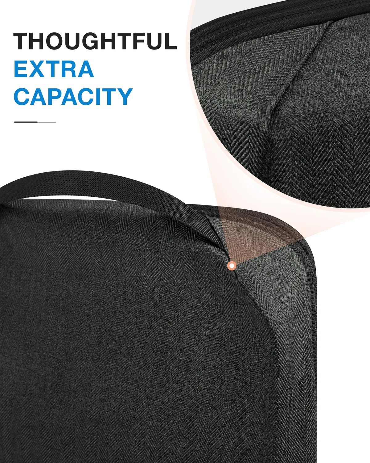 BAGSMART – Cubes d'emballage à Compression pour hommes et femmes, organisateur de bagages extensible de voyage, organisateurs d'emballage de bagages à main pour femmes