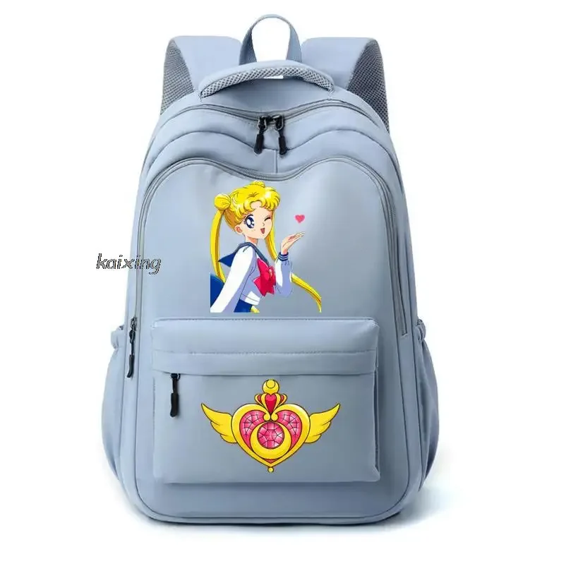 sacs d'école chaud marin lune imprimé étudiants capacité sac à dos adolescent femmes hommes voyage ordinateur portable mochila infantil cadeau