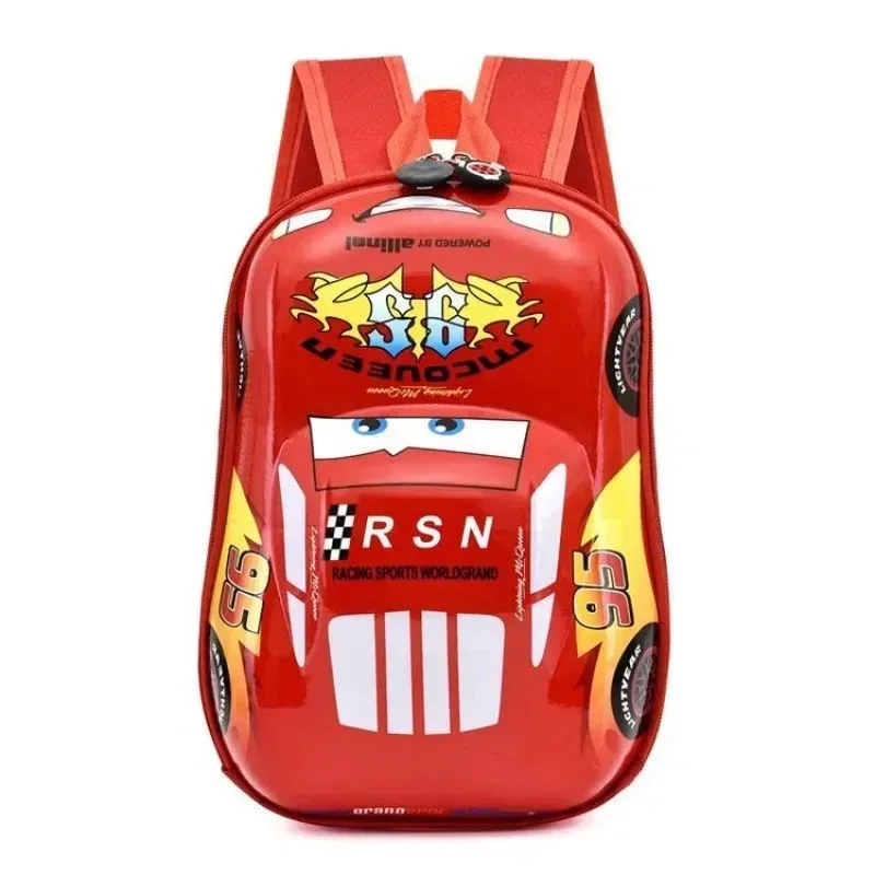 nouveau sac à dos multifonctionnel tendance pour garçon, motif lightning mcqueen, idéal pour l'école et les voyages, imperméable