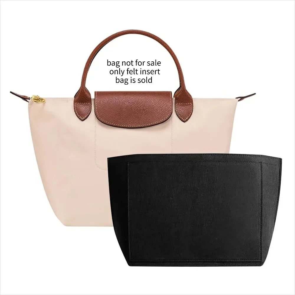 organisateur universel pour sac à main - insert rembourré en feutre pour sacs fourre-tout, rangement de voyage et protection intérieure