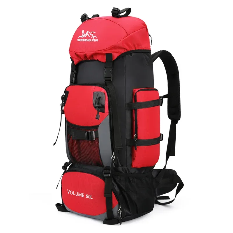 Grand sac de voyage 90L, sac à dos de Camping, randonnée, armée, escalade, alpinisme, sac de Sport, sac à dos à bandoulière en plein air pour hommes et femmes