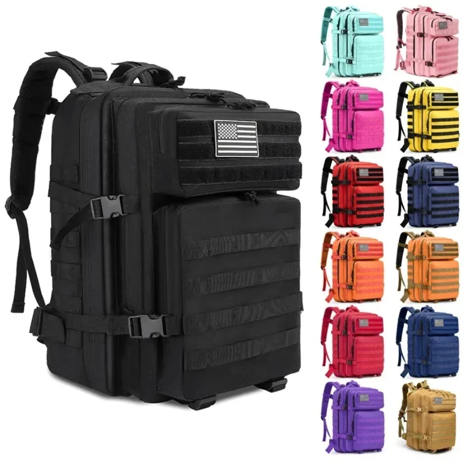 sac à dos tactique elite 50l/30l | sac à dos de travail et militaire 3 fois plus résistant | résistant et robuste | sac de survie molle 3 jours