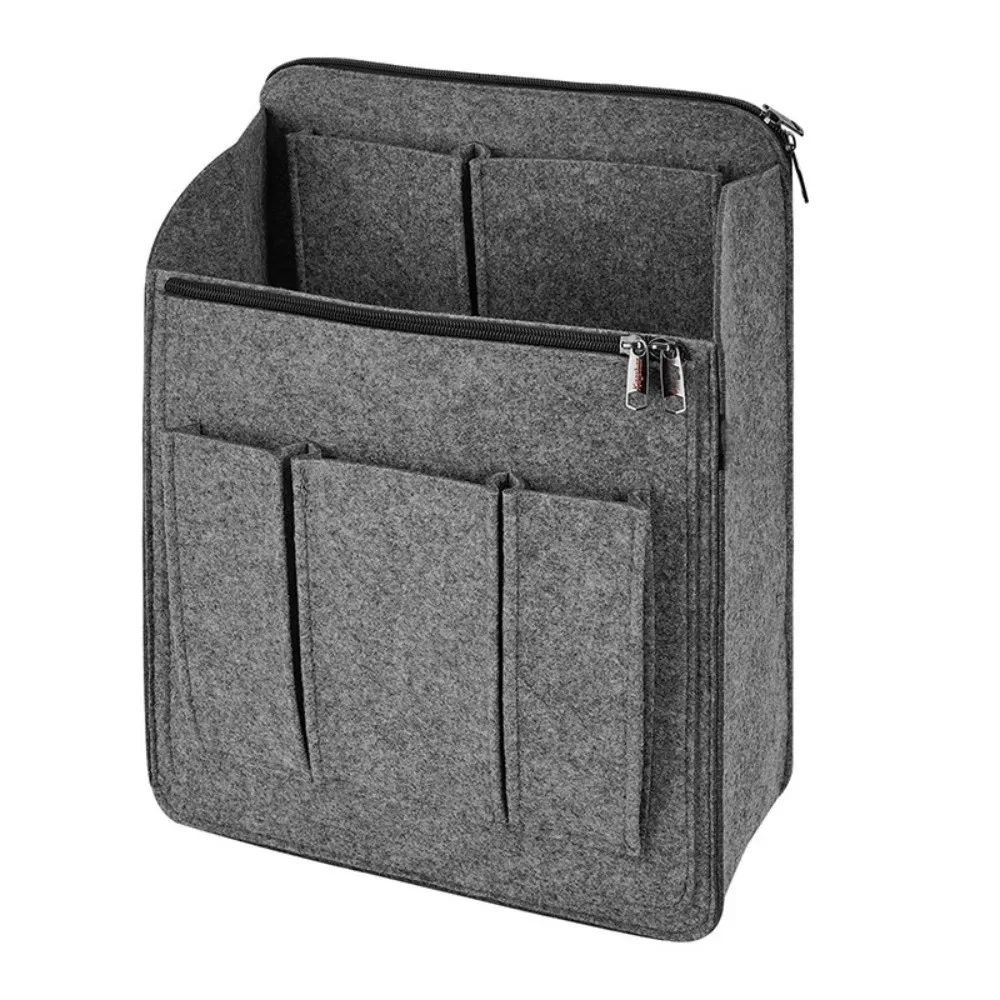 organisateur de sac à dos en feutre, insert multi-couches et multi-poches, sac de rangement multifonctionnel de grande capacité pour l'extérieur