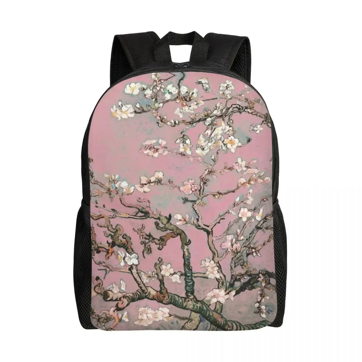 sac à dos de voyage de nuit étoilée sur le rône pour hommes et femmes, cartable d'école pour ordinateur portable, sac à dos d'étudiant, vincent van gogh