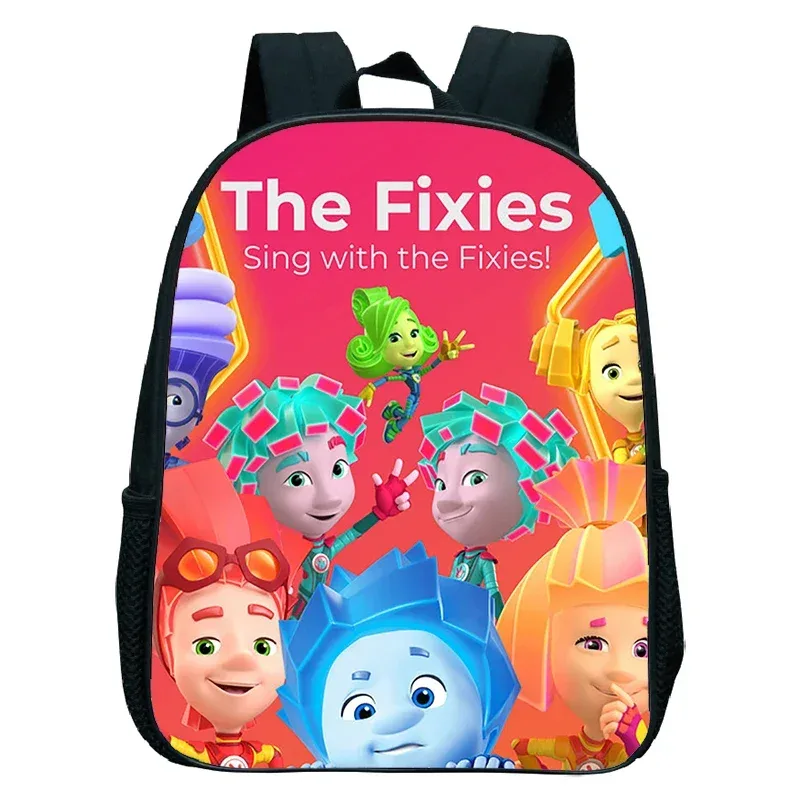sac à dos pour enfants de la série télévisée the fixies, sac à dos pour la maternelle, pour garçons et filles, sac à dos de dessin animé the fixies, mochila