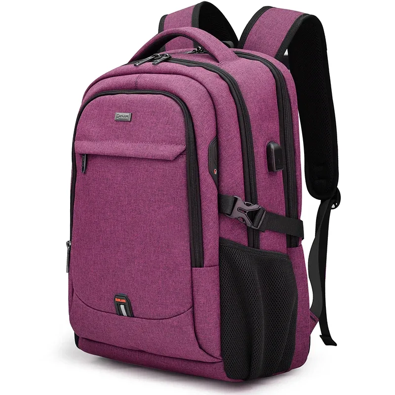 sac à dos pour ordinateur portable 17,3 pouces pour homme, sac à dos de voyage, d'université, sac à bandoulière étanche pour ordinateur portable avec port de chargement usb