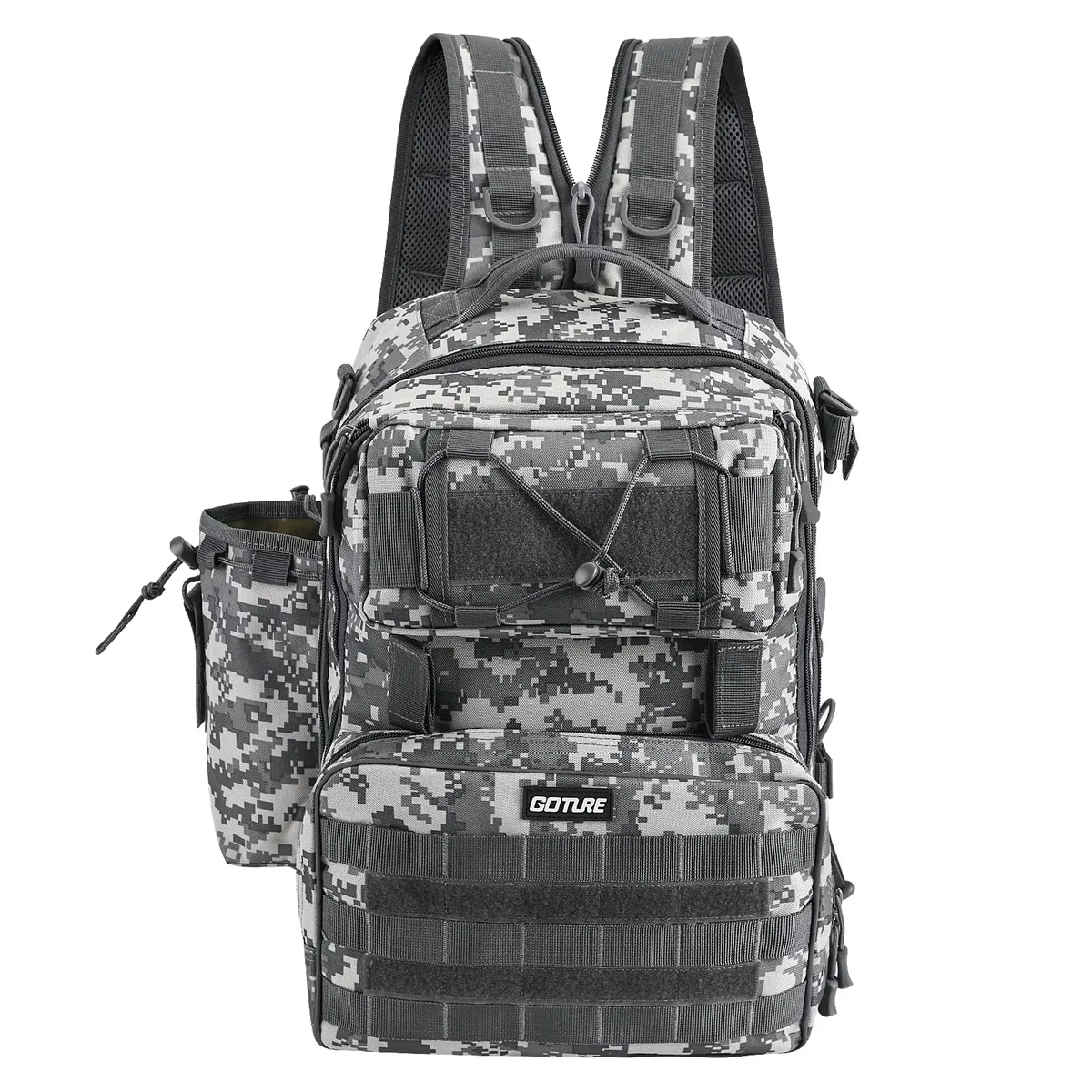 sac à dos tactique goture, style sac à dos, imperméable, nylon 600d, grande capacité, randonnée, camping, voyage, sac de plein air