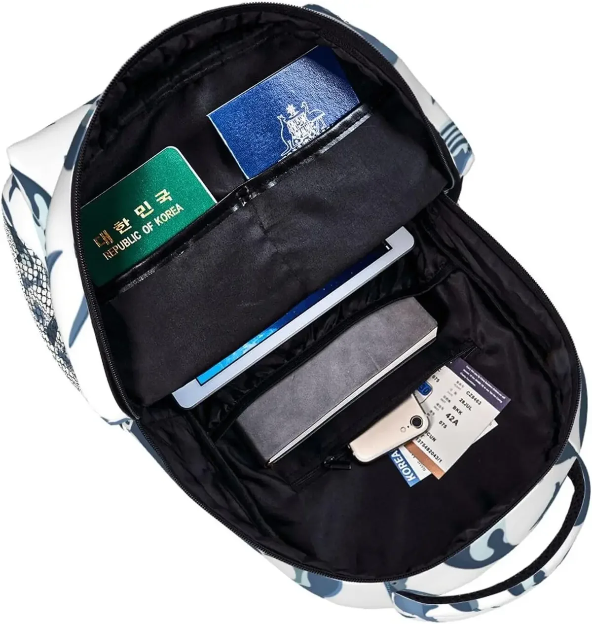 sac à dos shlavabo sharks pour hommes et femmes, sac à dos d'ordinateur, sac à livres, voyage, randonnée, camping, mode