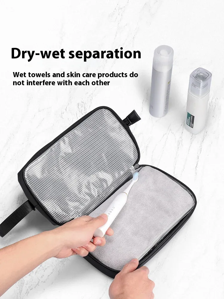 mark ryden sac de rangement de voyage pour homme, trousse de toilette, rangement durable pour les essentiels de soins personnels