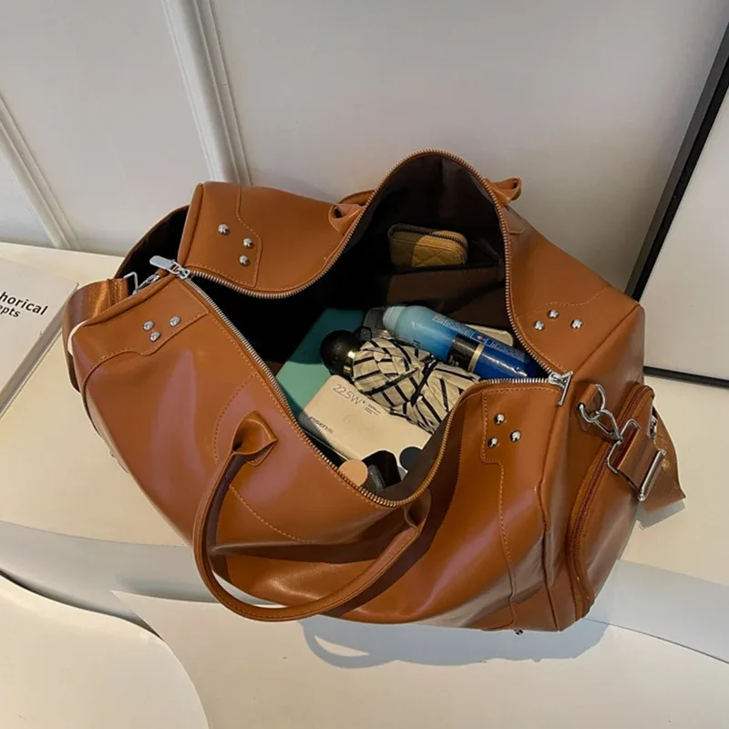 sac à main personnalisé en pu, sac de sport et de fitness étanche avec logo, sac de sport, sac de natation, motif de nom imprimé