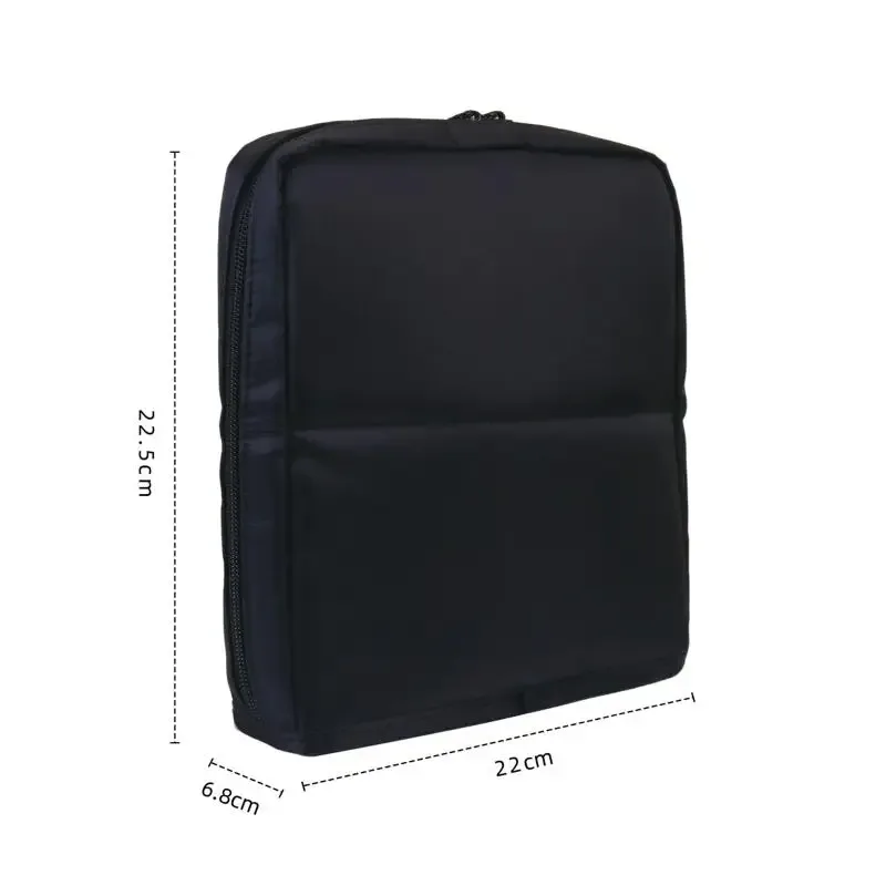 1 pièce – trousse de rangement pliable pour maquilleurs, pochette autoportante pour pinceaux de maquillage avec séparateurs ajustables