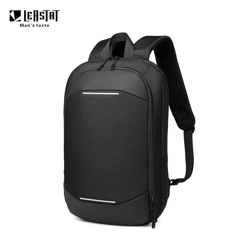 sac à dos pour ordinateur portable, sac fin pour ordinateur portable, unisexe, 14 pouces, sac à dos d'affaires simple, léger, décontracté, extensible, pour étudiants