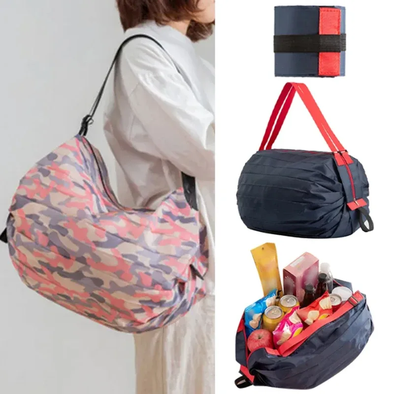 sac de courses pliable, gain de place, réutilisable, supermarché, épicerie, voyage, plage, fitness, sac de sport pour collations, vêtements
