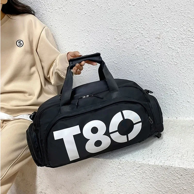 sac à main pour femme t80, sac à dos de sport pour homme, sac de fitness, sac de voyage, sac à bandoulière, sac de sport, sac boston portable