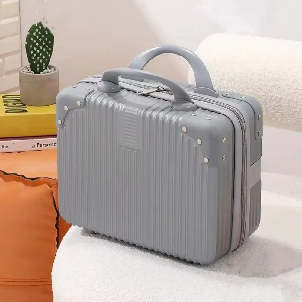 ventes flash : valise de voyage 14 pouces, mini trousse de maquillage, organiseur de voyage, valise cabine pour femmes