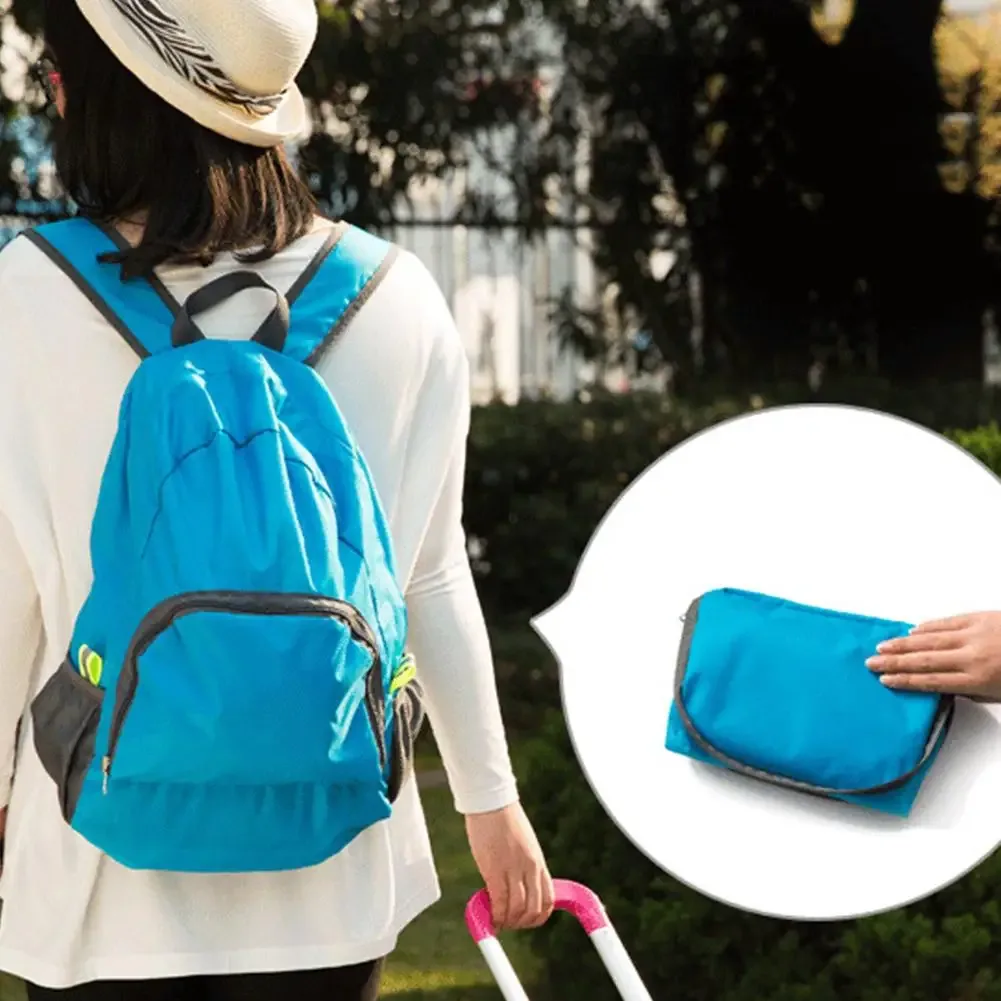 sac à dos pliable pour la montagne, en nylon ultraléger, imperméable, sac de voyage, grande capacité, pour le sport, la randonnée et le camping