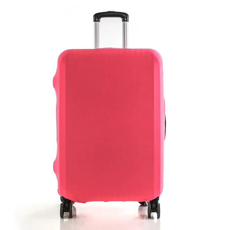 housse de protection pour bagages en tissu extensible, étui anti-poussière pour bagages, adapté à une valise de 18 à 28 pouces, organisateur de voyage