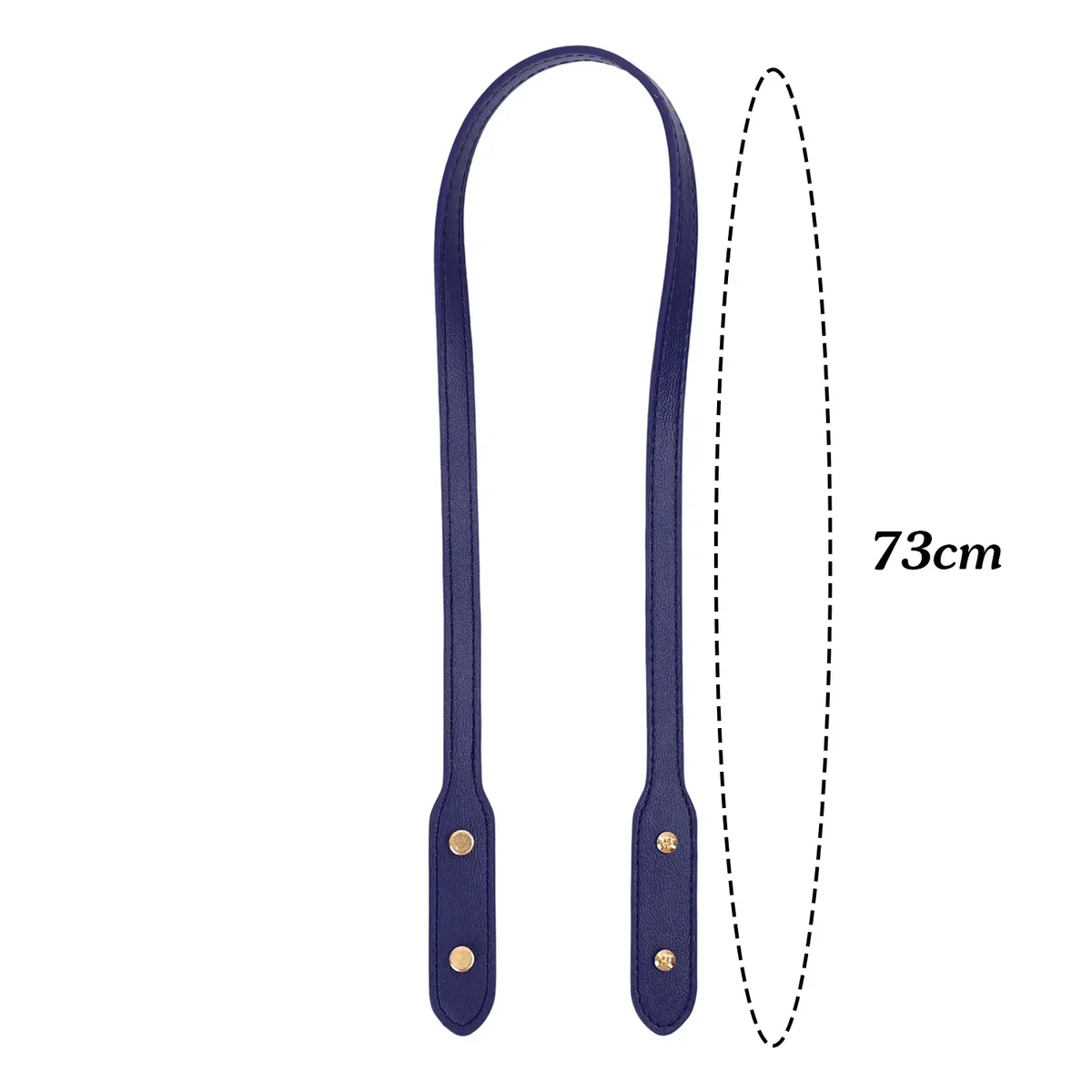2 sangles de remplacement réglables en pu pour sacs à bandoulière, double couche, avec accessoires à vis, outils de bricolage faits main