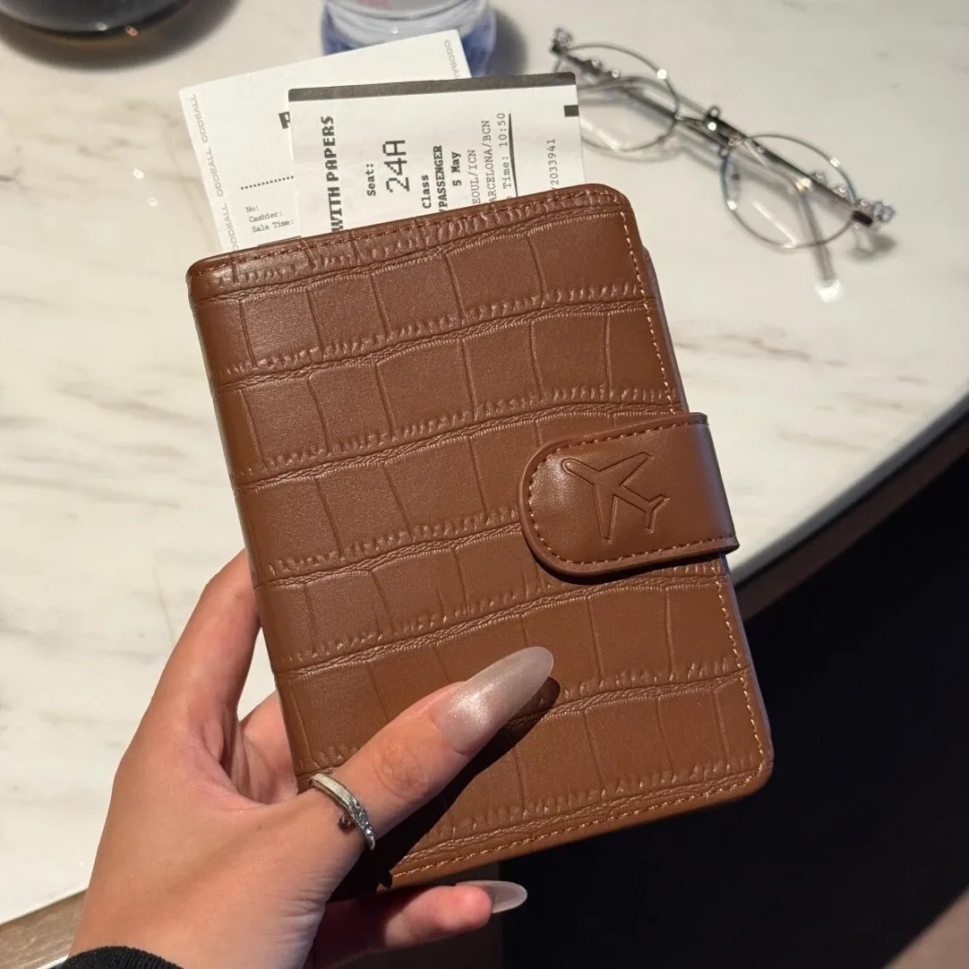 porte-passeport, sac à passeport, porte-cartes multifonctionnel, porte-cartes bancaires, clip pour passeport, étui en cuir pu, accessoires de voyage