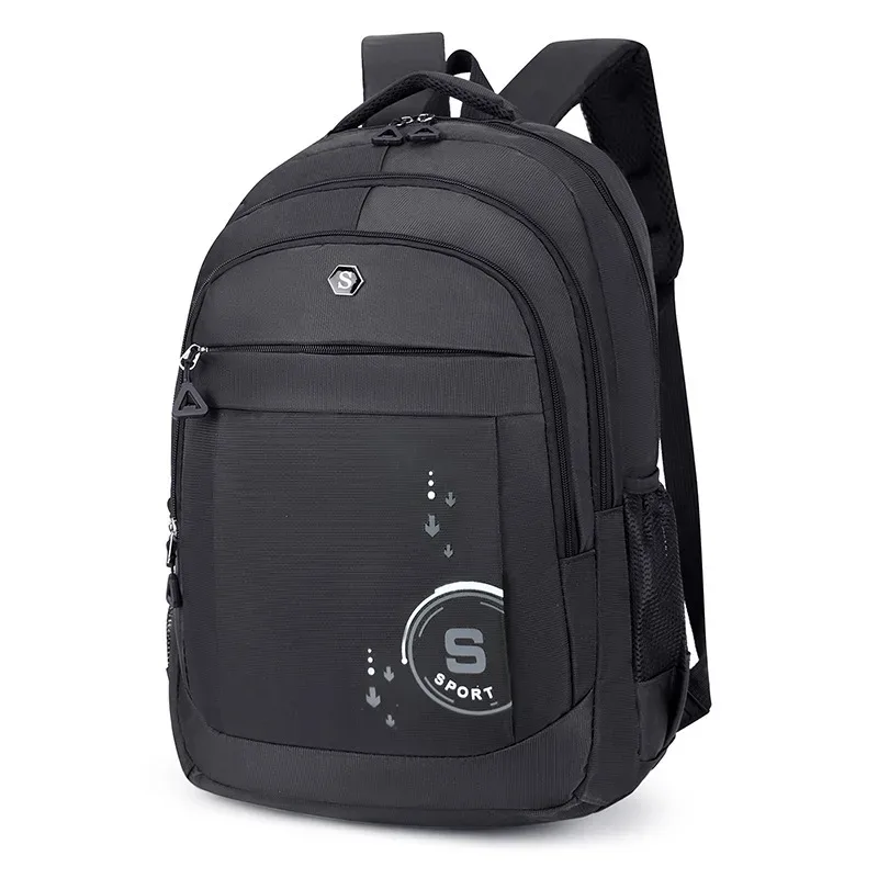 nouveau sac à dos à la mode pour les étudiants sac à dos de voyage, sac pour ordinateur portable d'affaires unisexe de style coréen épaissir des sacs à bandoulière duoble