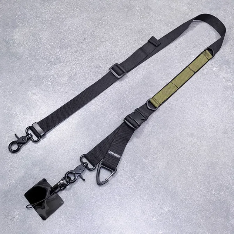 Sangle de sac bandoulière tactique à dégagement rapide et réglable pour homme, style Techwear, accessoires de sac pour sport et plein air