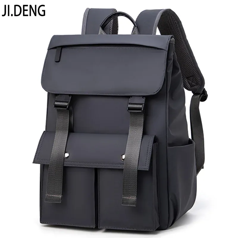 sac à dos multifonctionnel pour hommes, sac léger pour ordinateur portable de 15.6 pouces, matériau hydrofuge, sac d'école de grande capacité