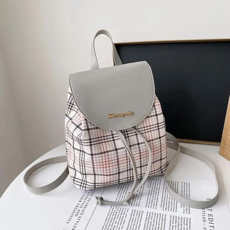 sac à dos de style coréen pour femmes, sac d'école en cuir, grand sac à bandoulière pour adolescents et étudiants